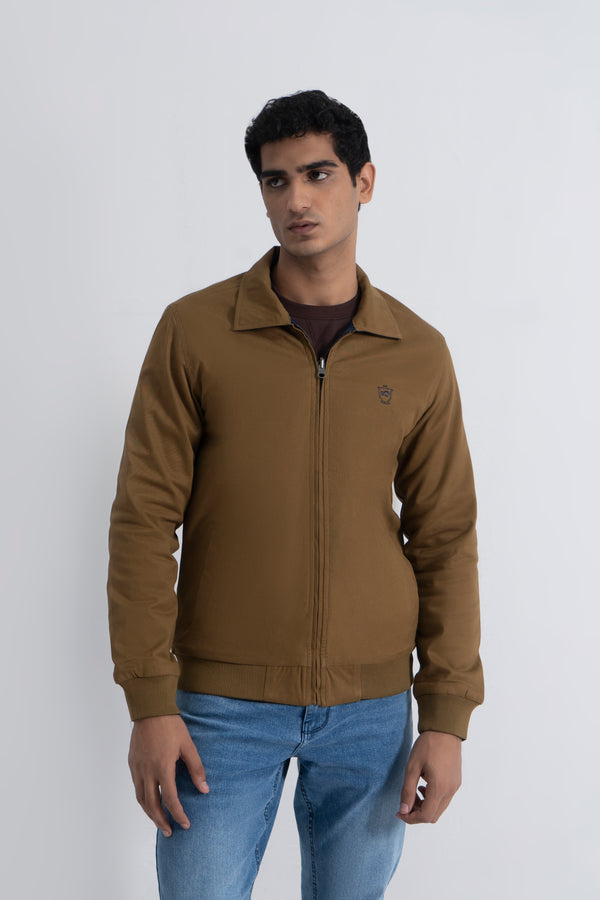 Camel/Navy Double Side Jacket