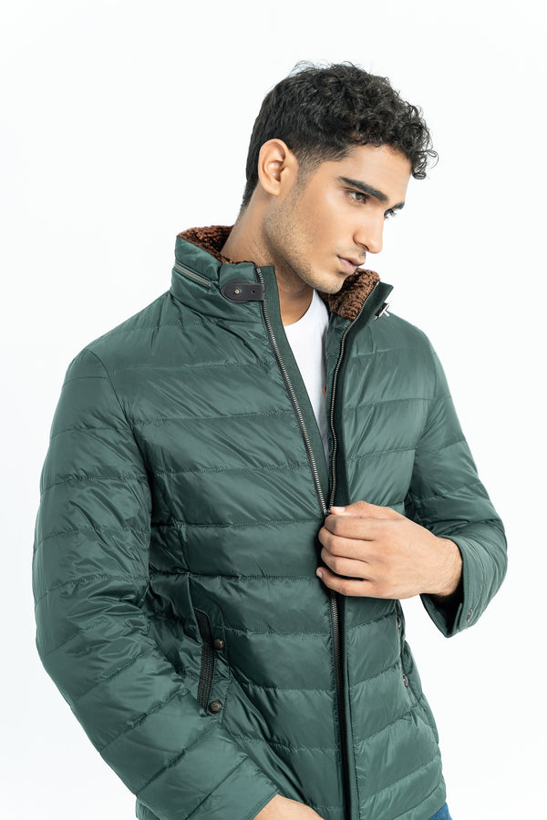 Green Bomber Jacket