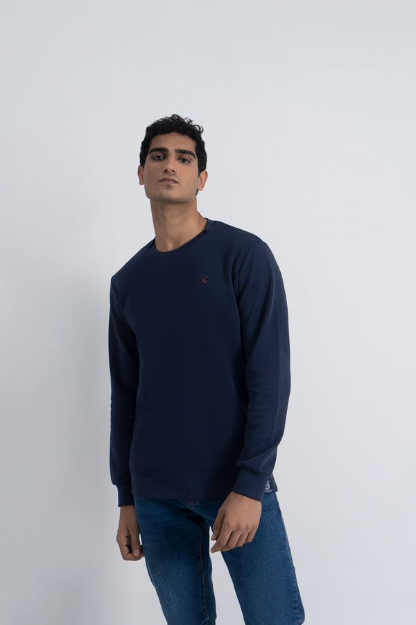 Navy Basic Sweatshirt