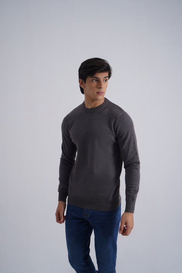Grey Acrylic Sweater