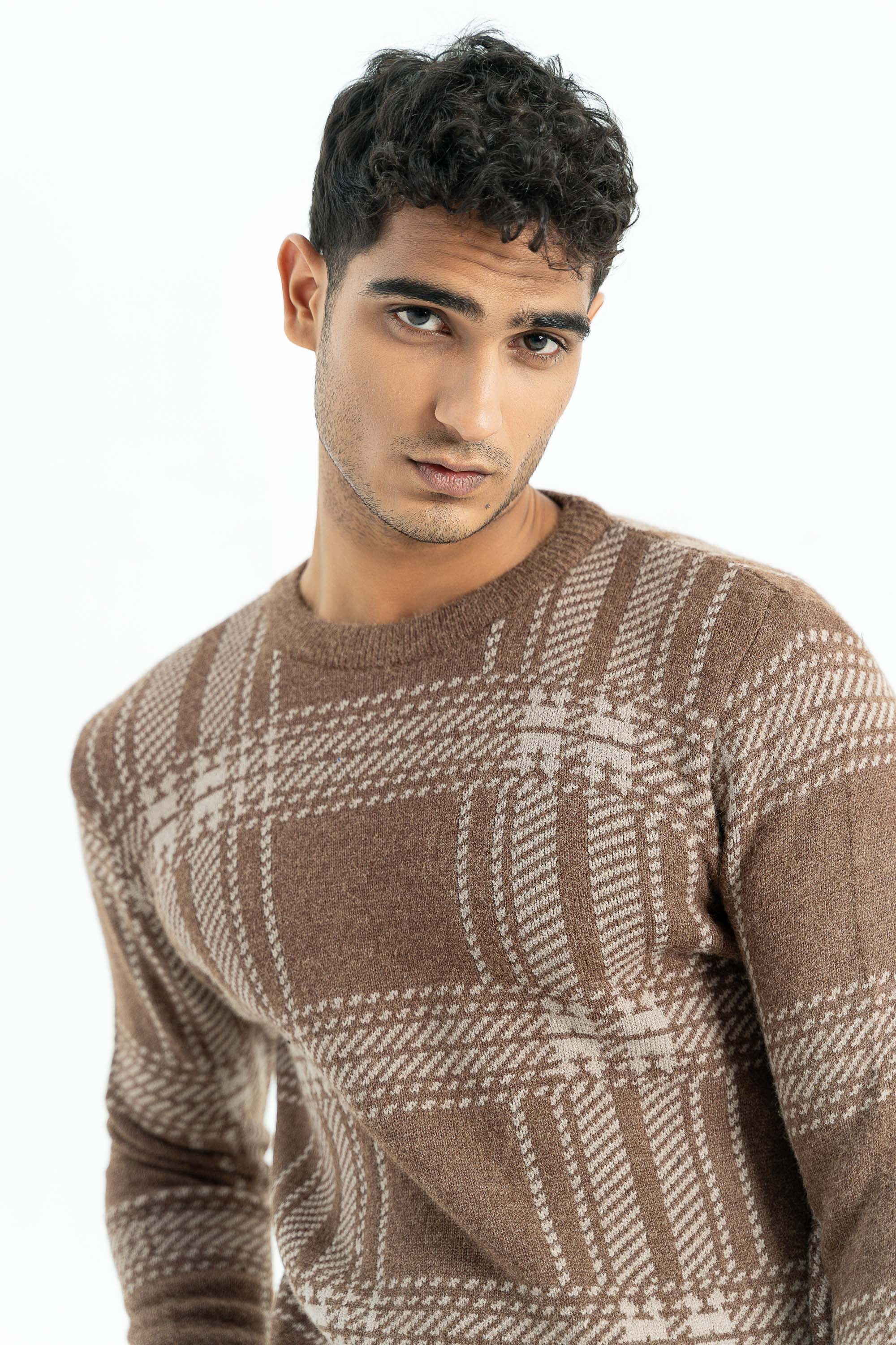 Brown sweater