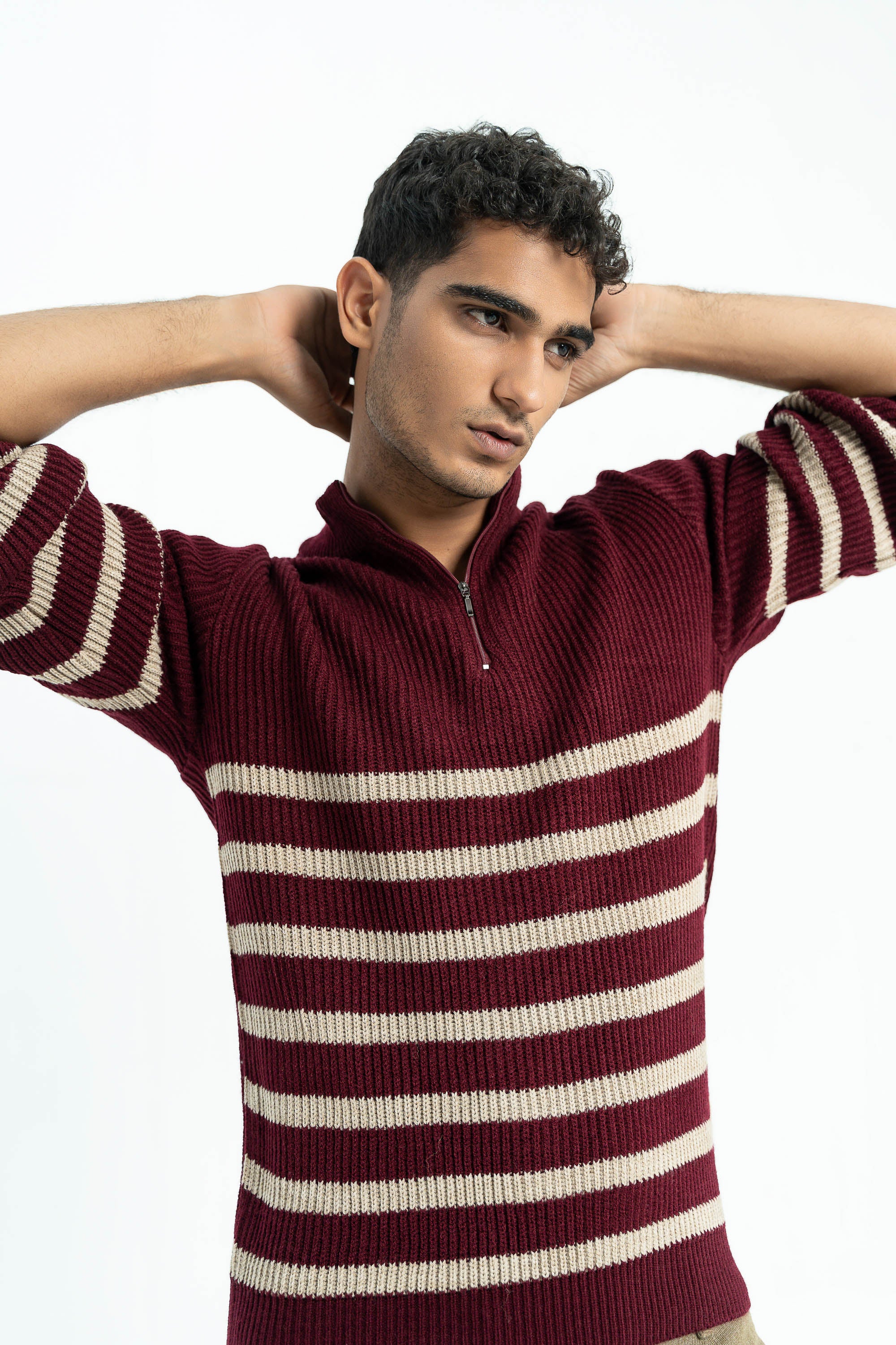 Maroon sweater