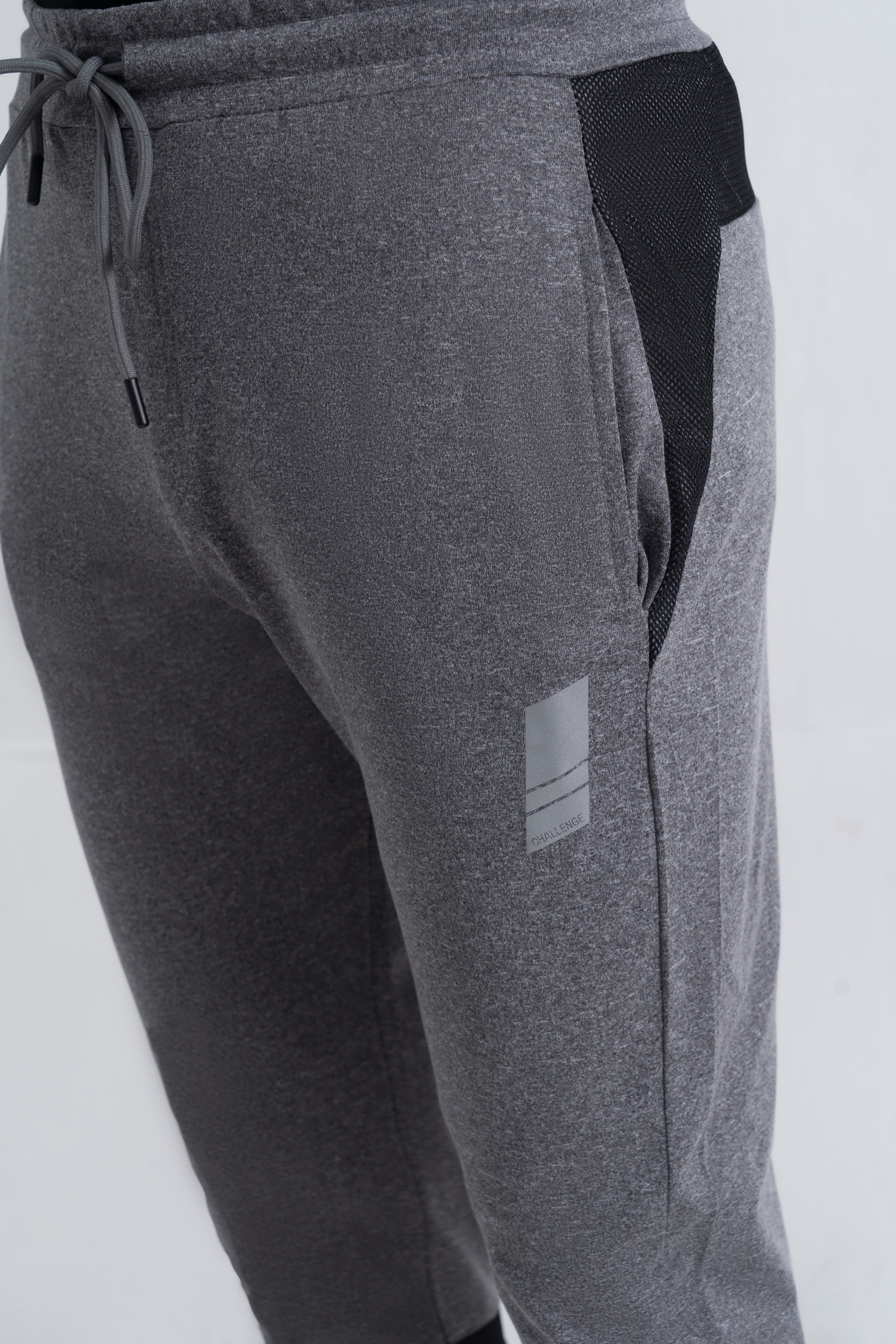 Grey Dry Fit Trousers