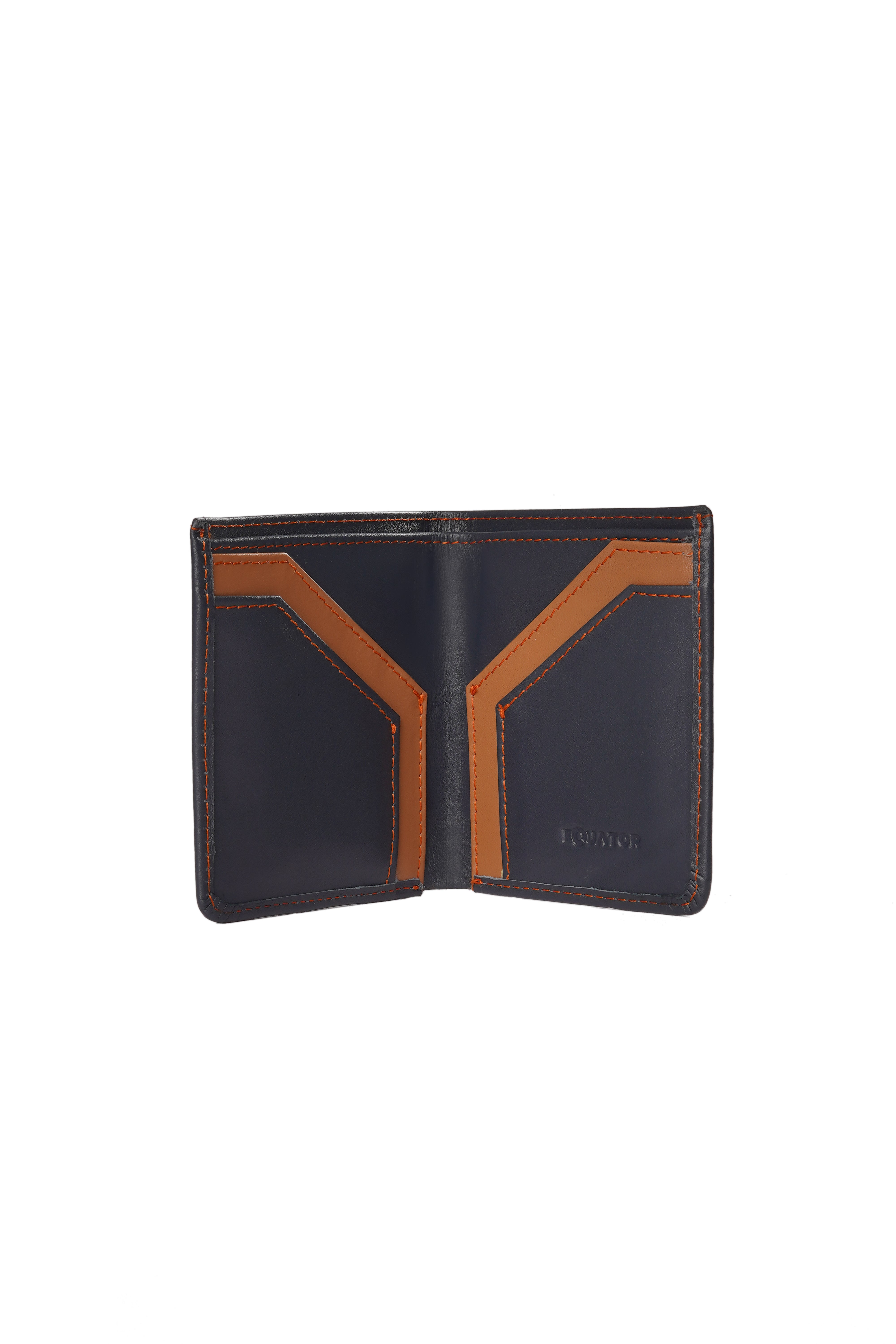 Navy Leather Wallet