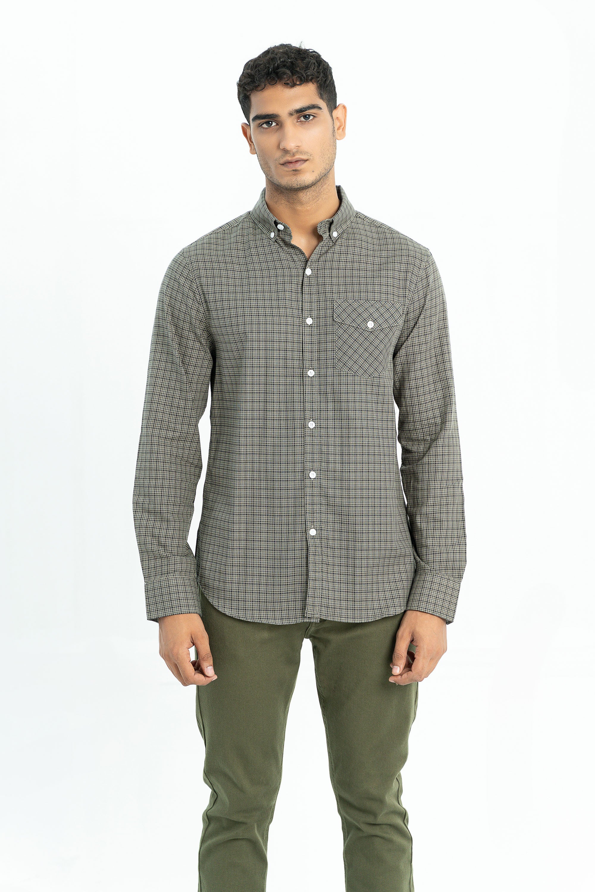 Olive Casual Shirt