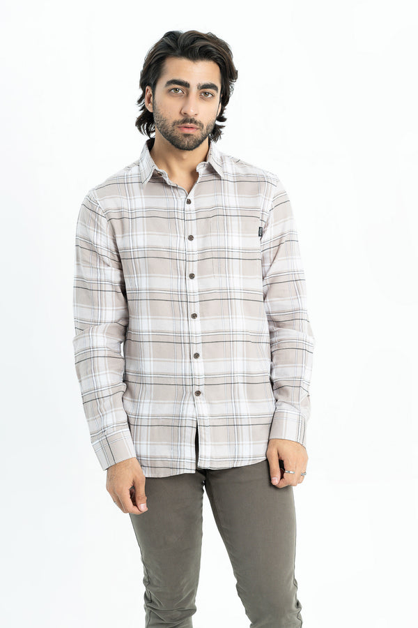 Light Brown Casual Shirt