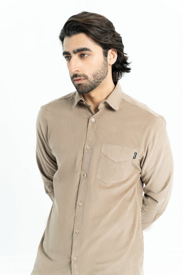 Beige Casual Shirt