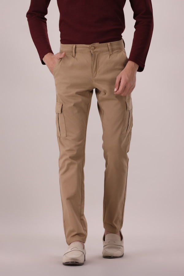 Khaki Slim Fit Fashion Pent