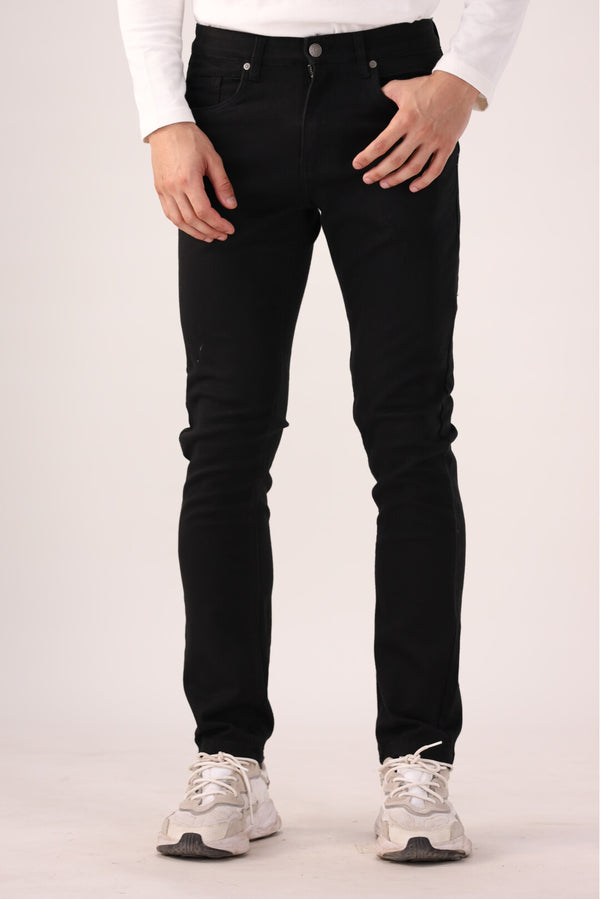 Black Smart Fit Cotton Pants