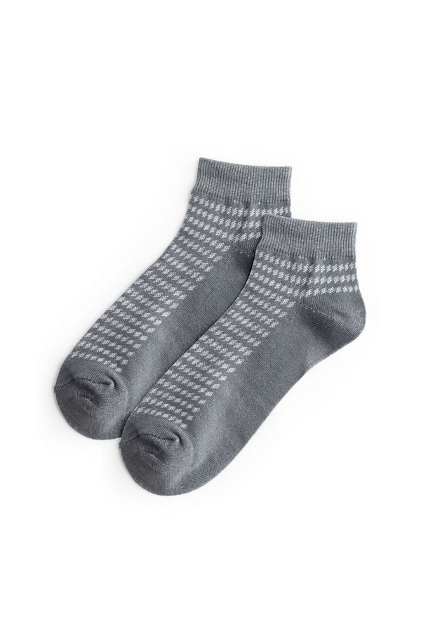 Grey Ankle Socks