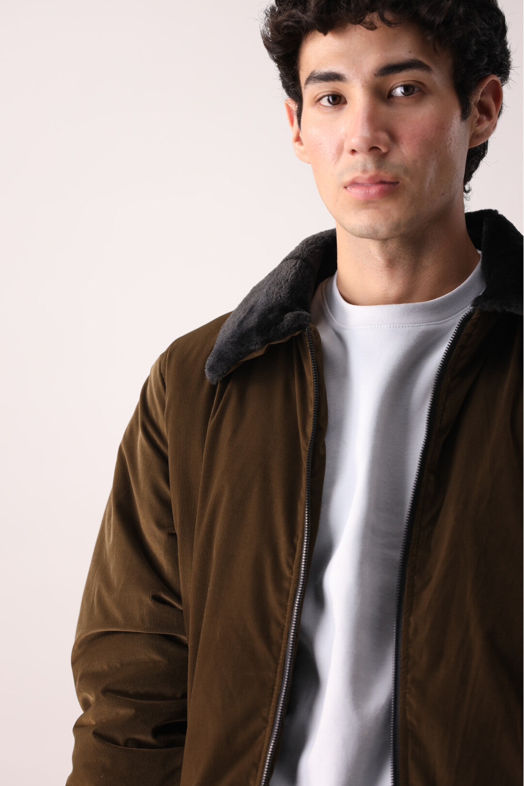 Title: Brown Full-Sleeve Jacket