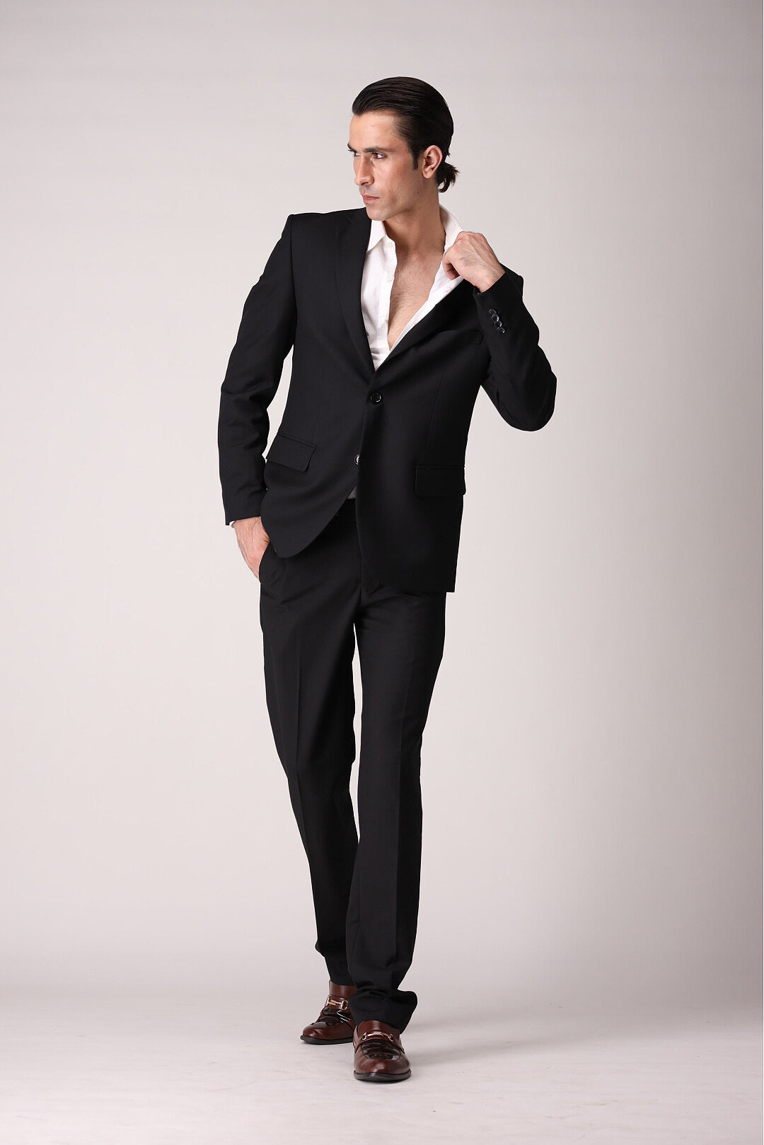 Black Two Piece Suit