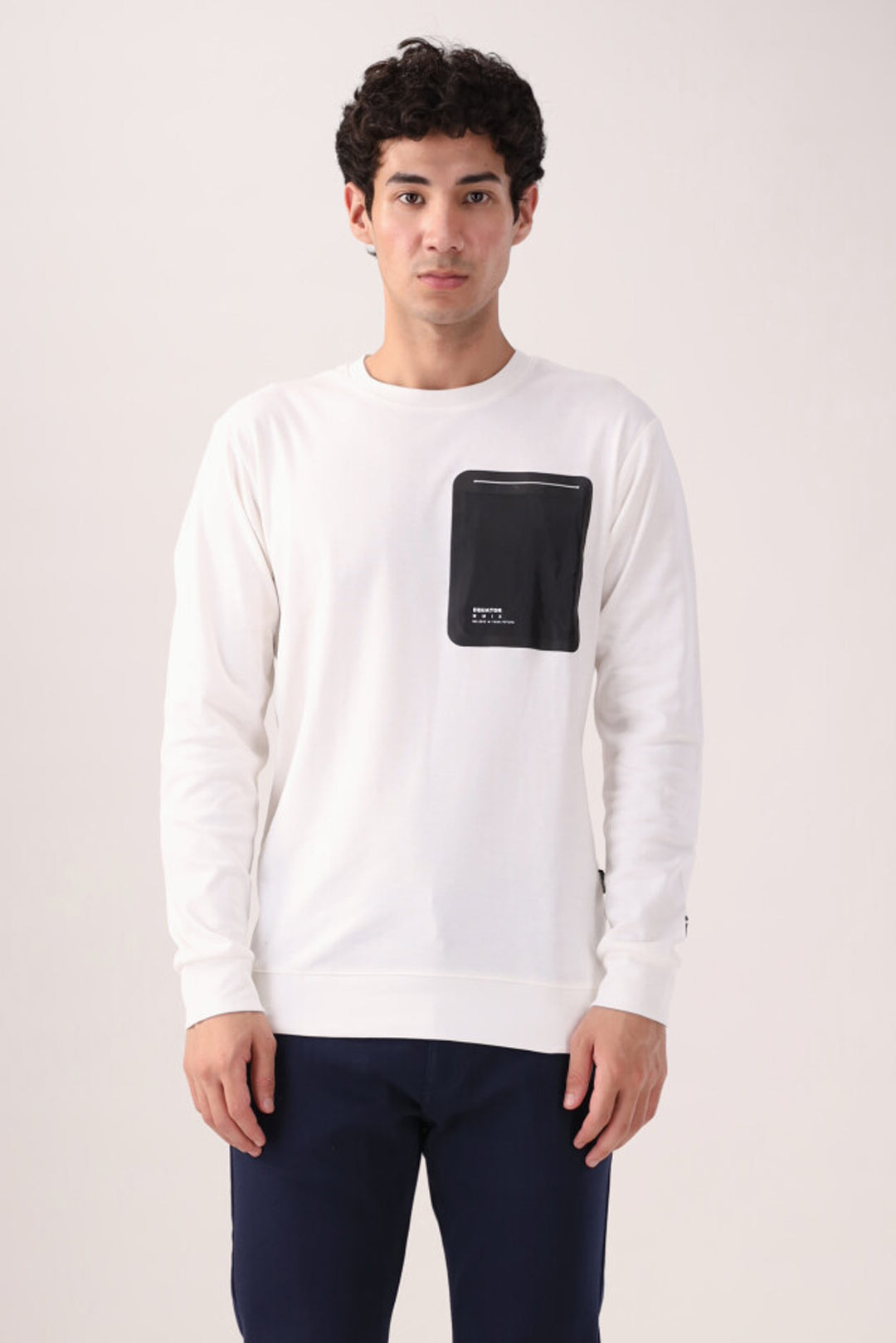 White Graphic Sweatshirt