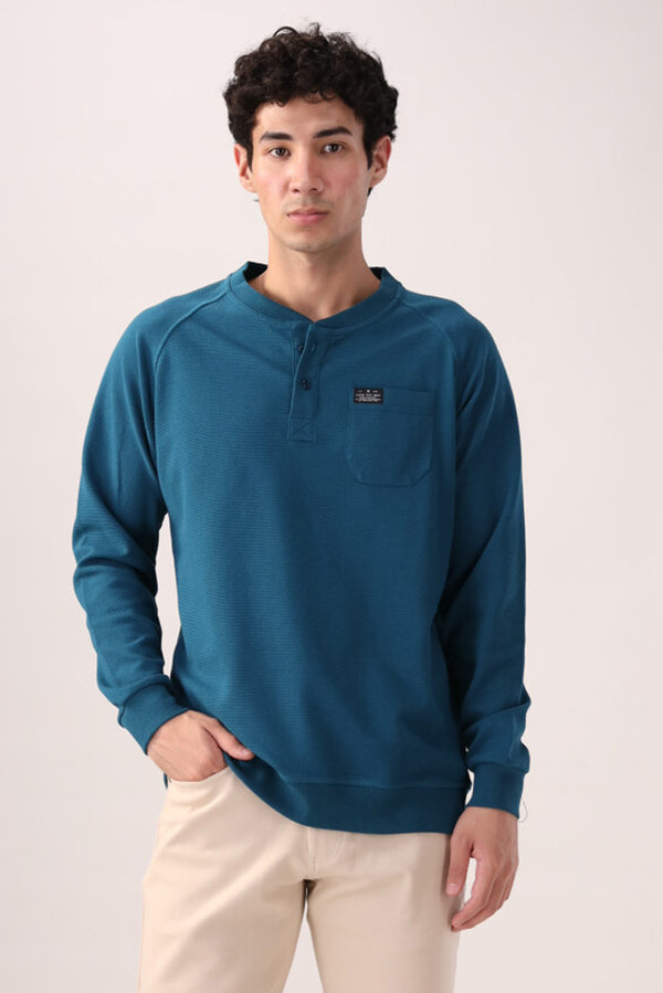 Sweat Shirt Henley