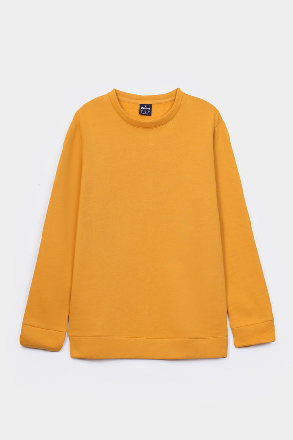 Mustard Basic Sweatshirt