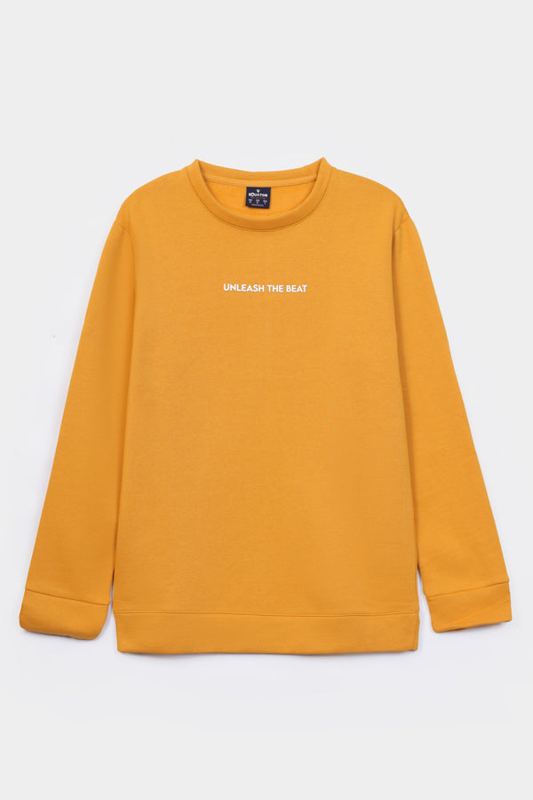 Mustard Graphic Sweatshirt