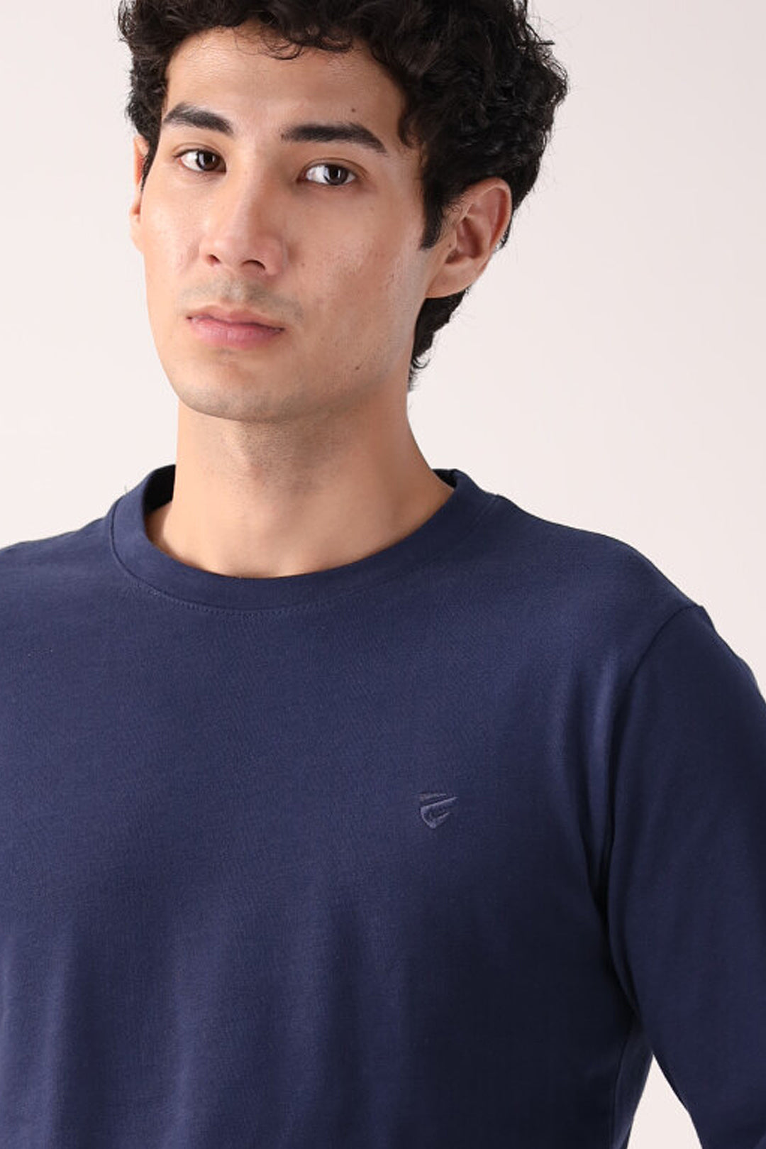 Navy Blue Full-Sleeve T-Shirt