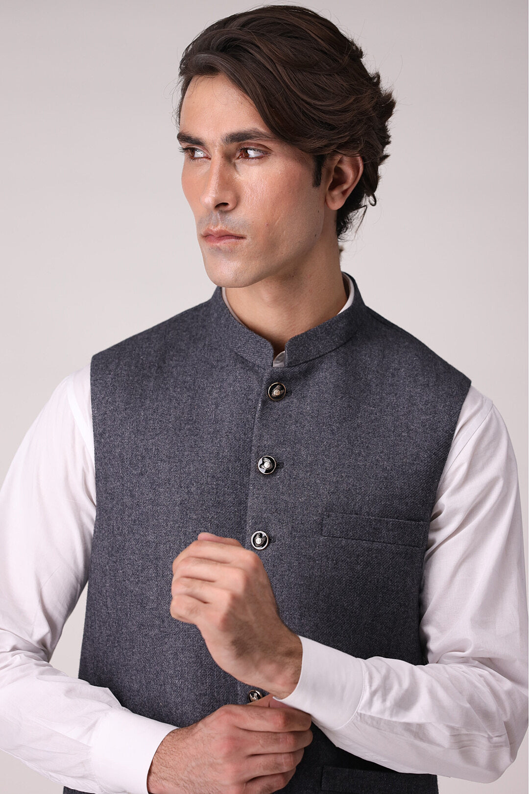 Grey Waist Coat