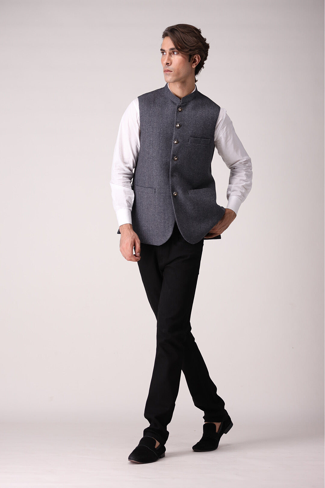 Grey Waist Coat