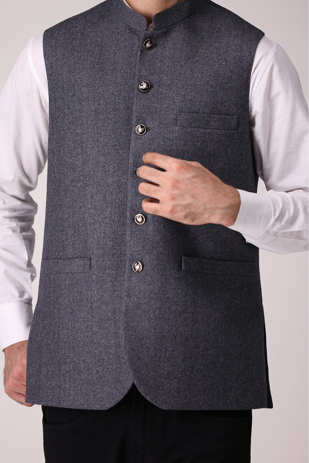 Grey Waist Coat