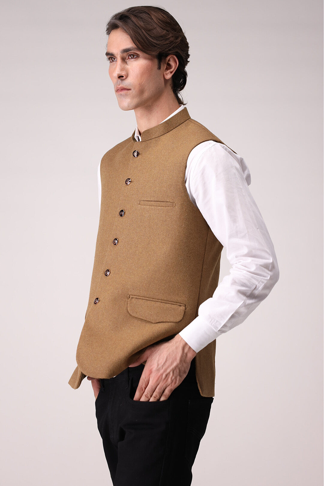 Mustard Waist Coat