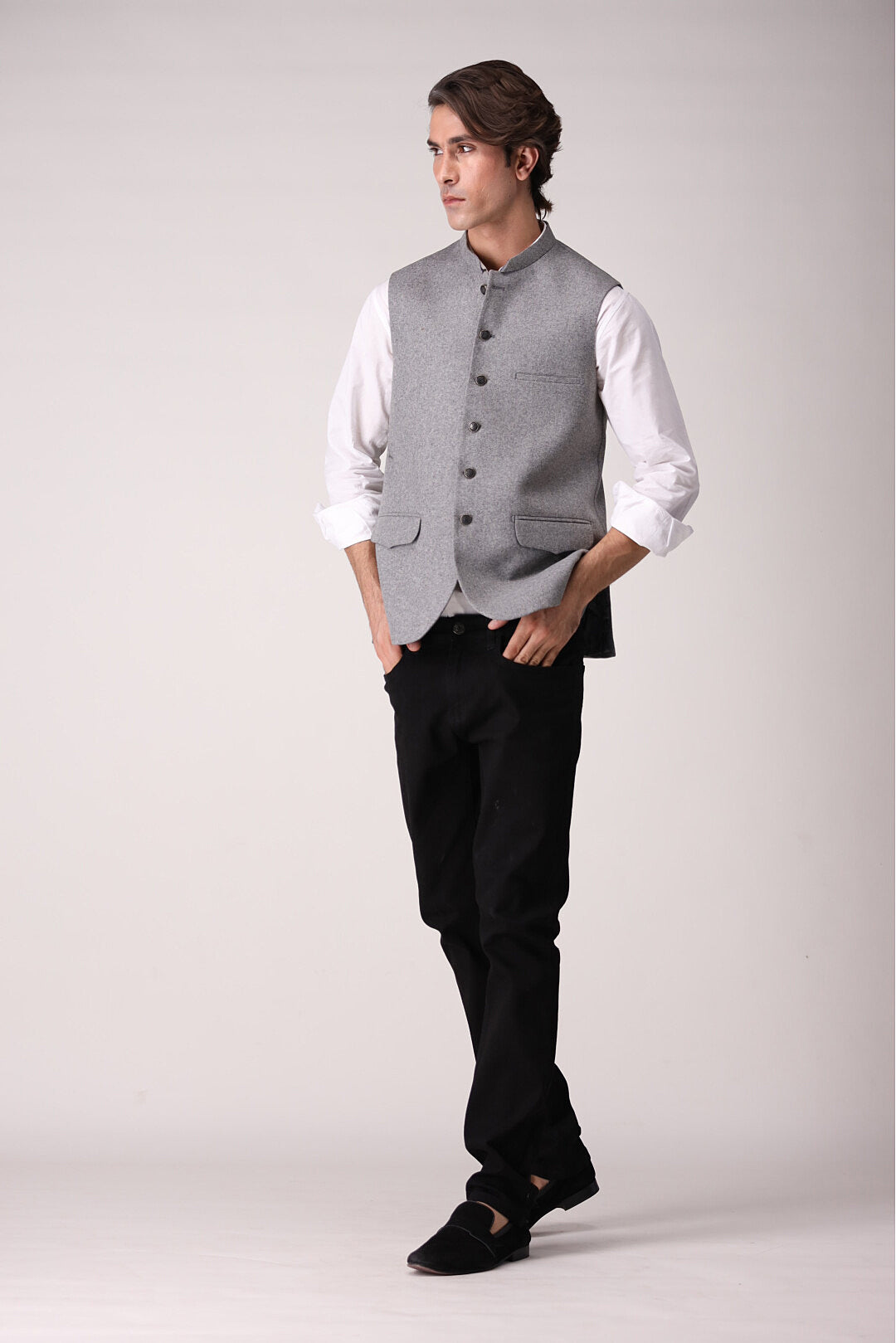 Grey Waist Coat