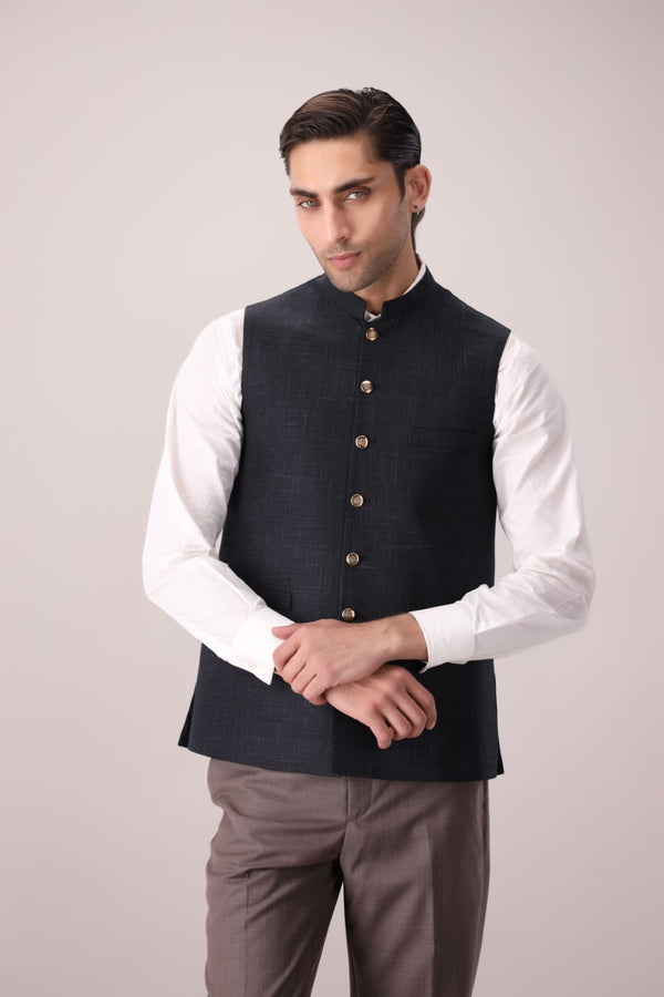 Charcoal Waist Coat