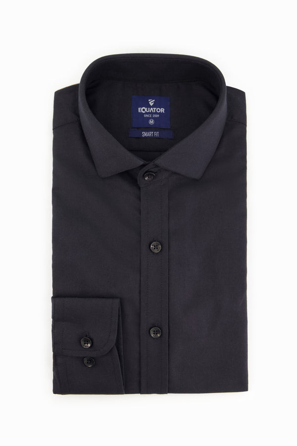 Black Semi-Formal Shirt
