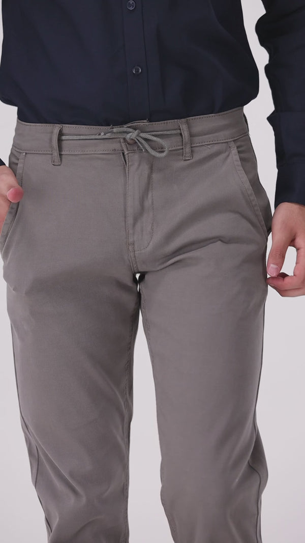 Olive Smart Fit Fashion Pant