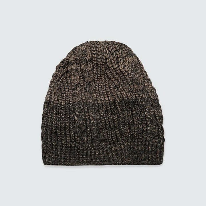 Black Micro Knitted Beanies Equator