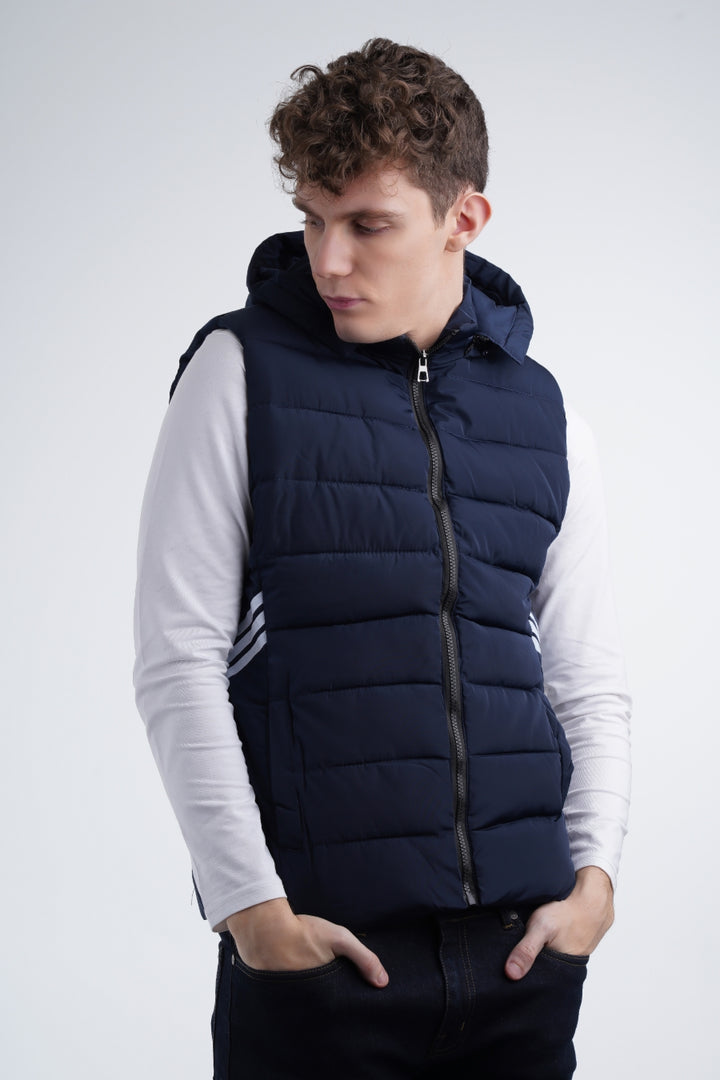 Blue Puffer Gilet Equator