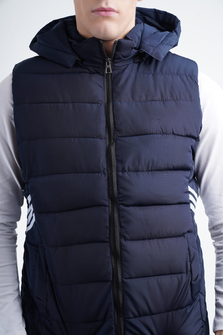 Blue Puffer Gilet Equator