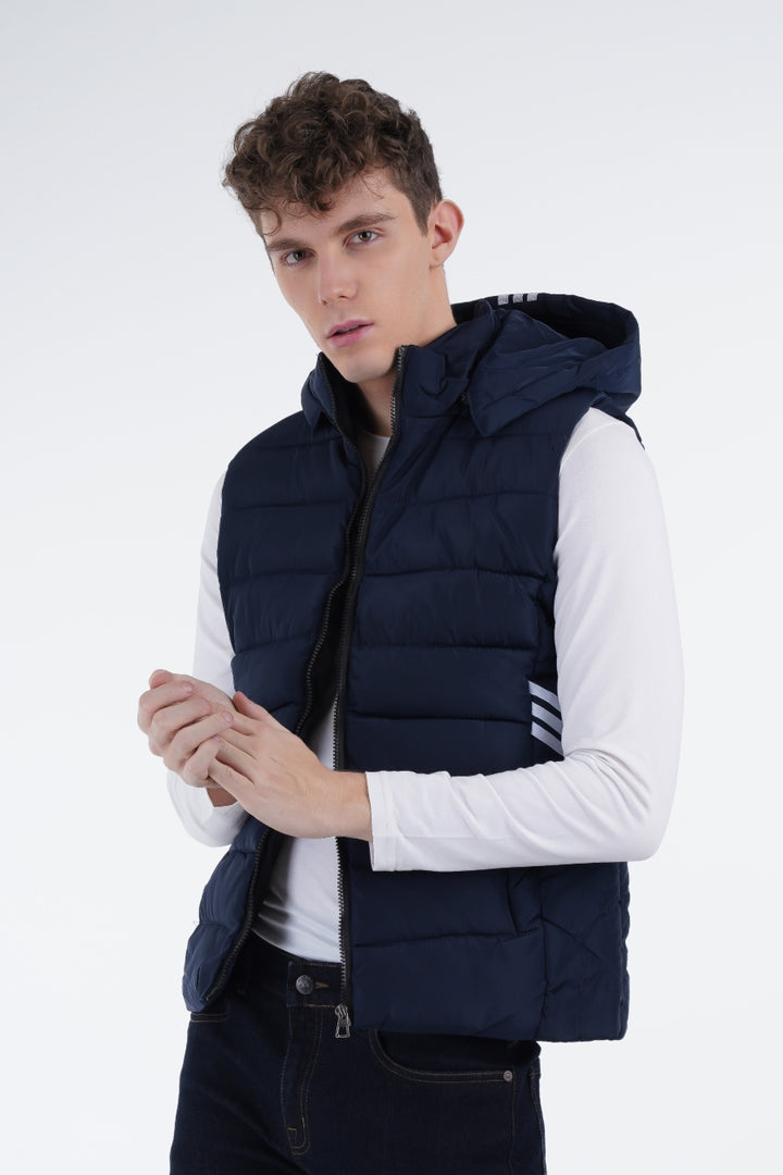 Blue Puffer Gilet Equator