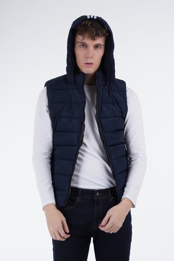 Blue Puffer Gilet Equator