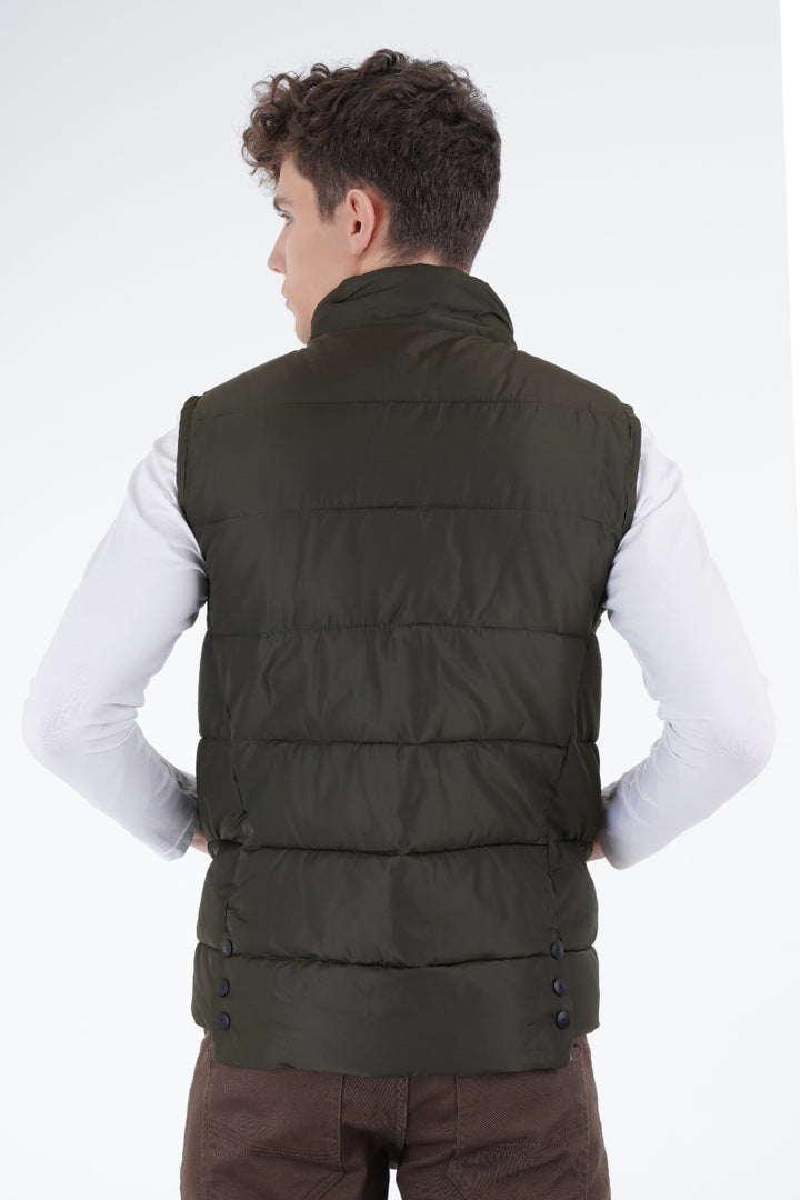 Green Puffer Gilet Equator