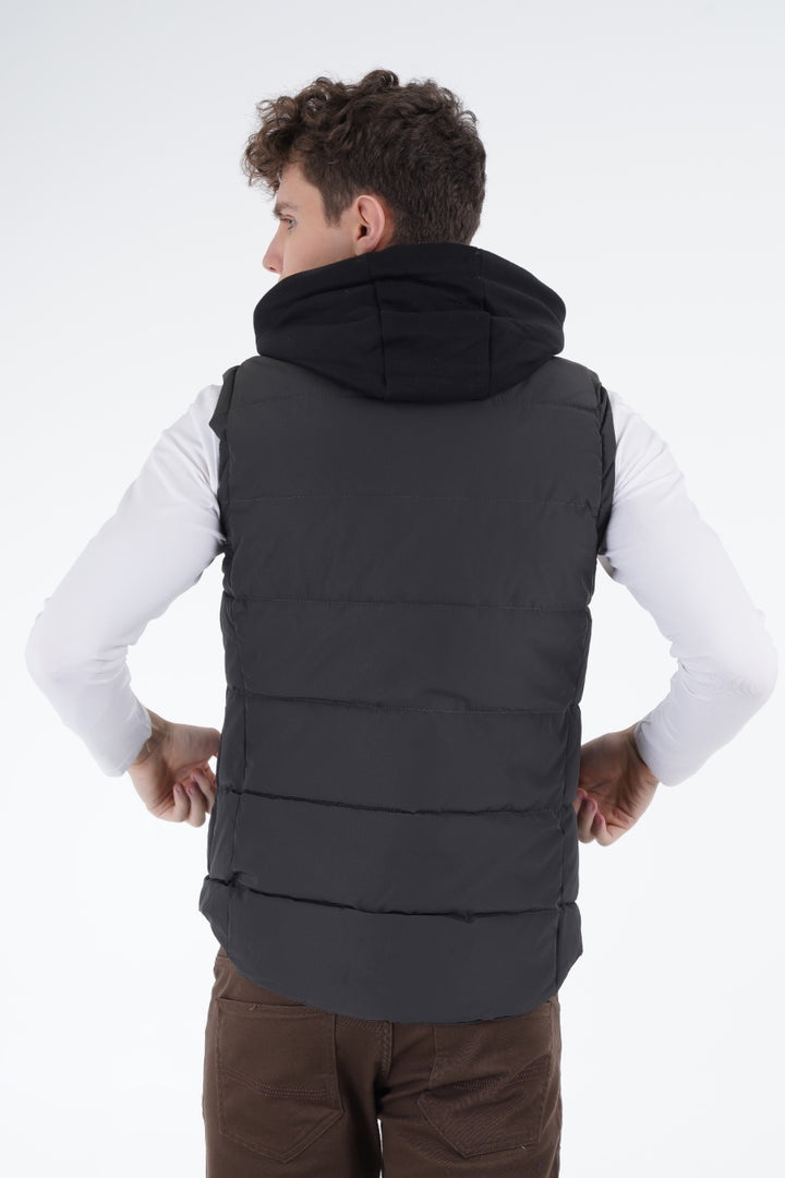 Grey Puffer Gilet Equator