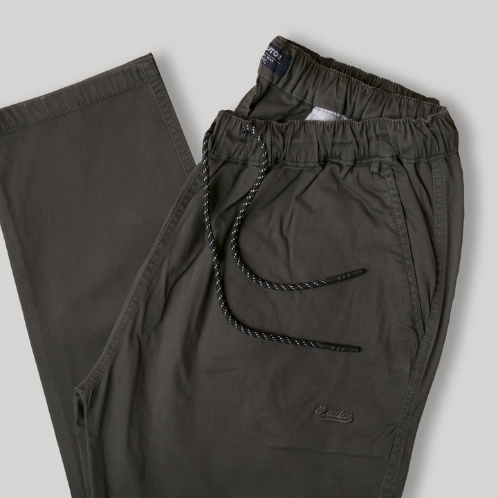 GREEN CASUAL TROUSERS Equator