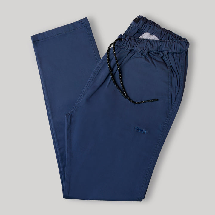 BLUE CASUAL TROUSERS Equator