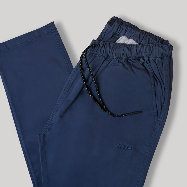 BLUE CASUAL TROUSERS Equator