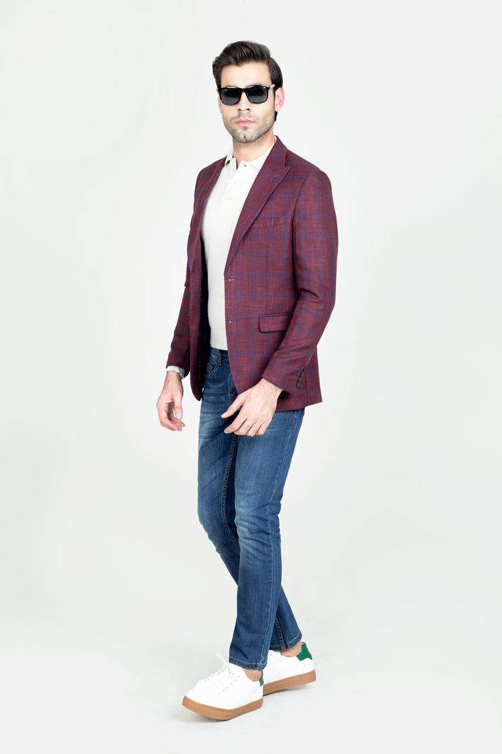 Barn Wales Check Blazer Equator