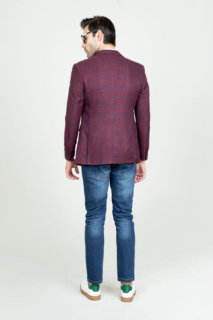 Barn Wales Check Blazer Equator