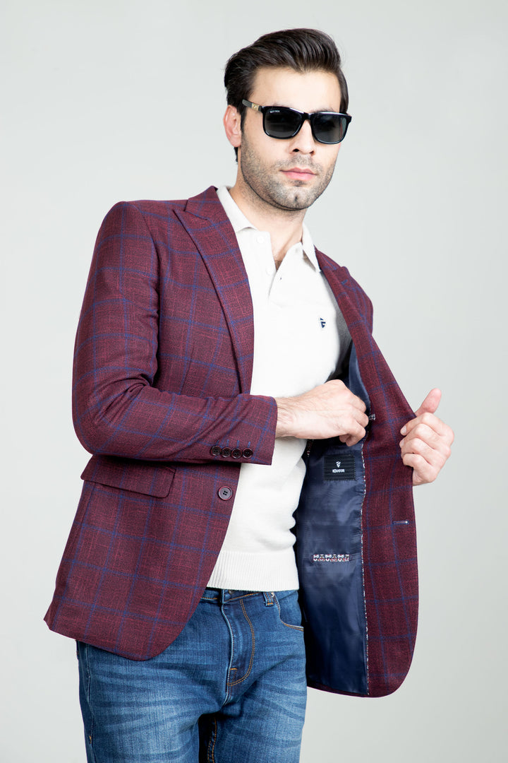 Barn Wales Check Blazer Equator