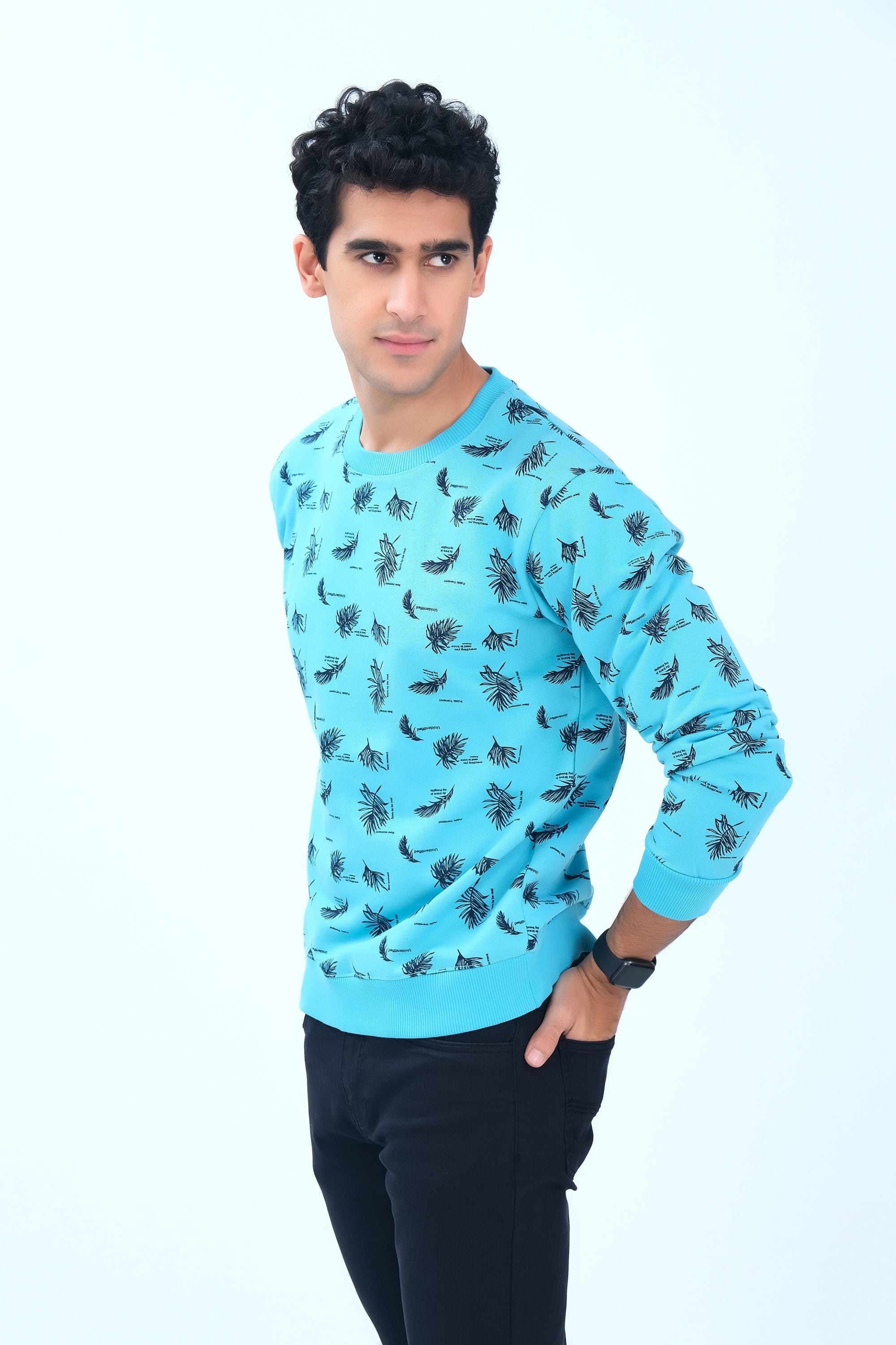 Super Fresh Sky Blue Sweatshirt