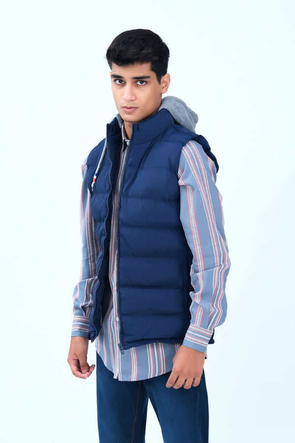 Blue Puffer Jacket