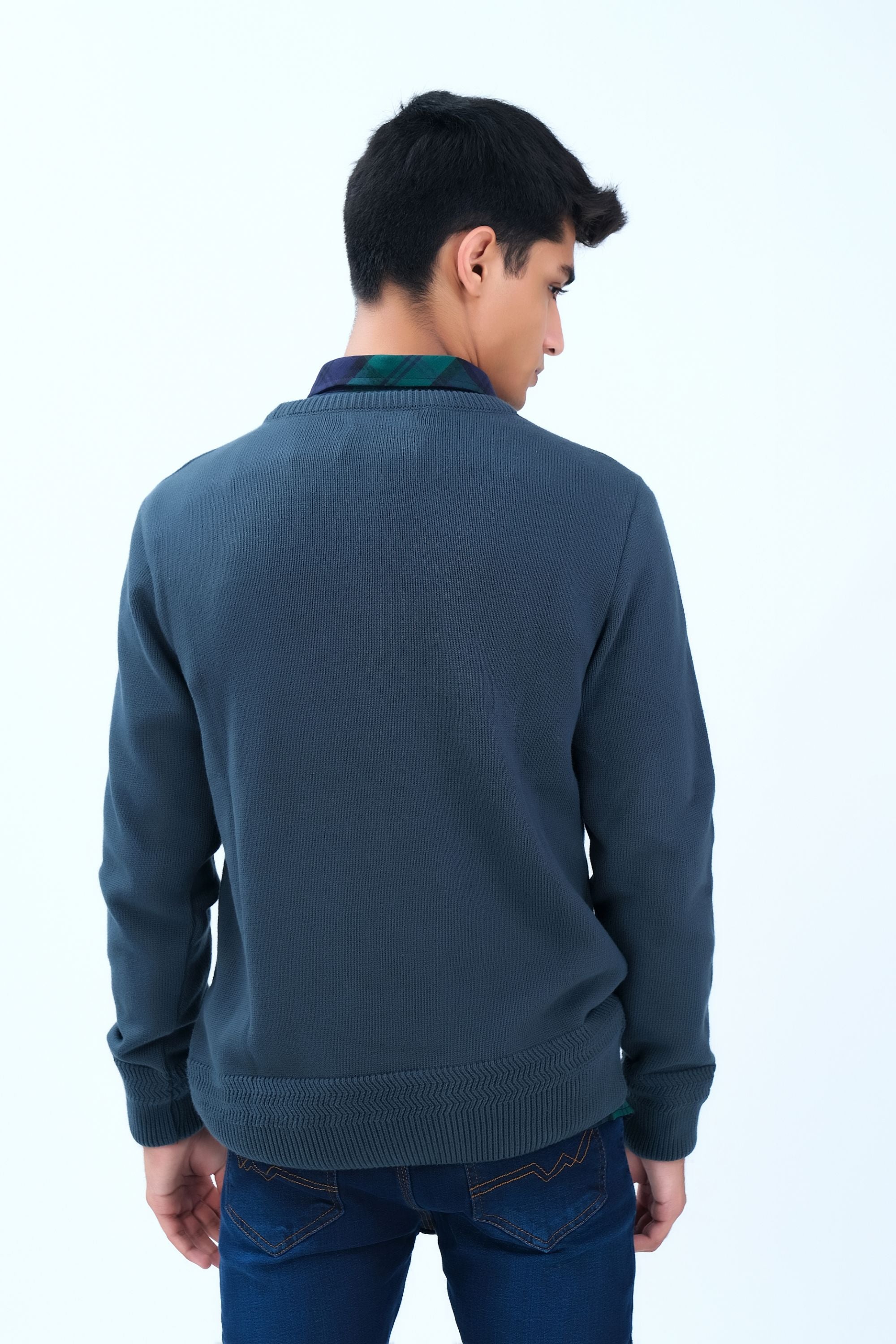 Smart Teal Sweater
