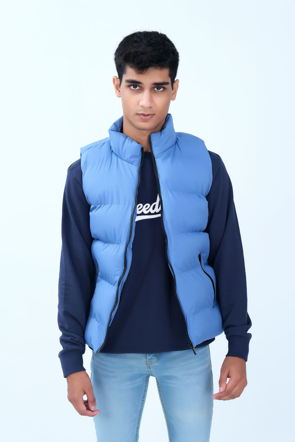 Blue Puffer Jacket