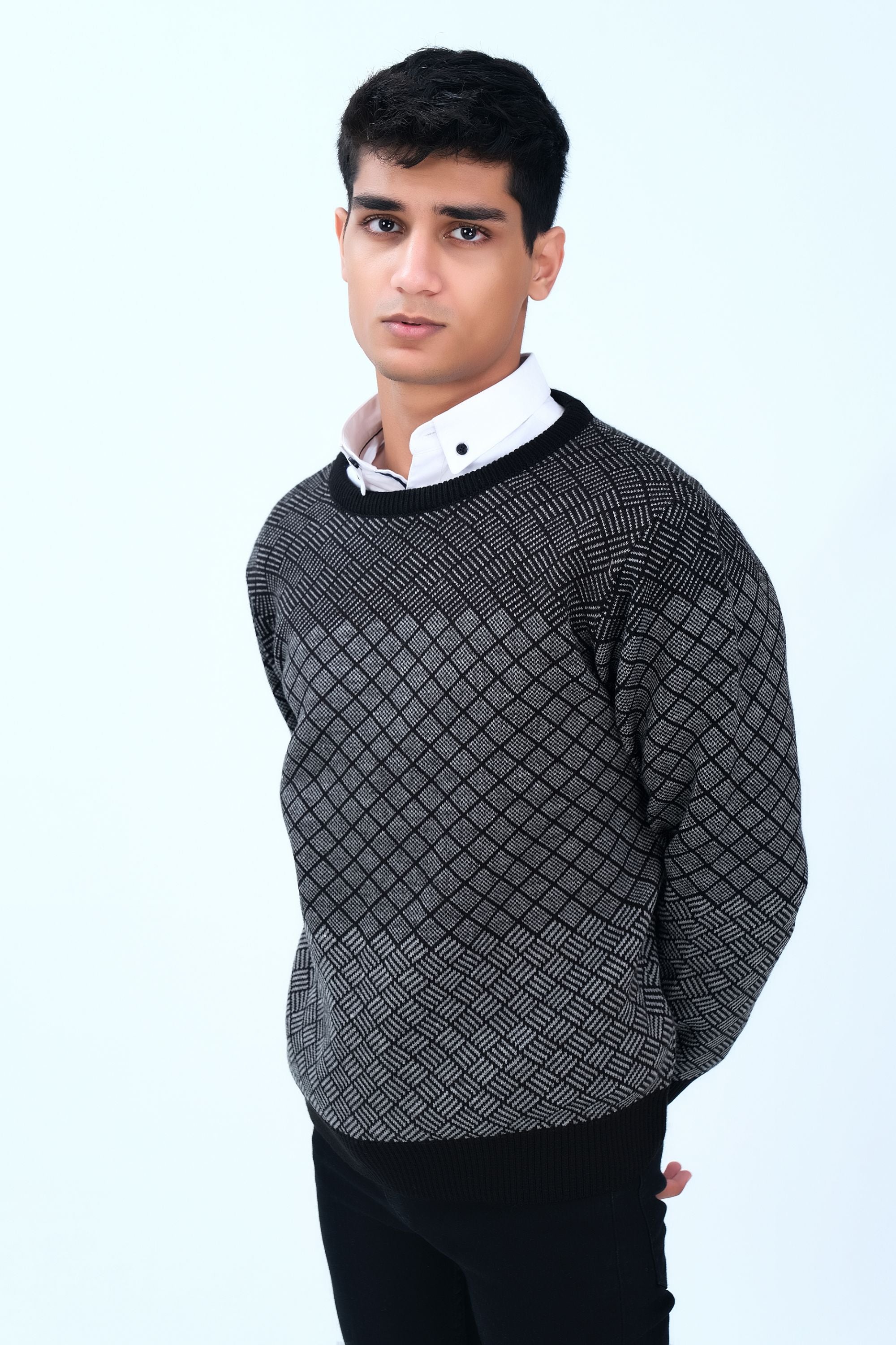 Smart Black Sweater