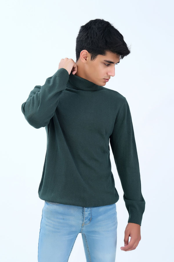 Green High Neck