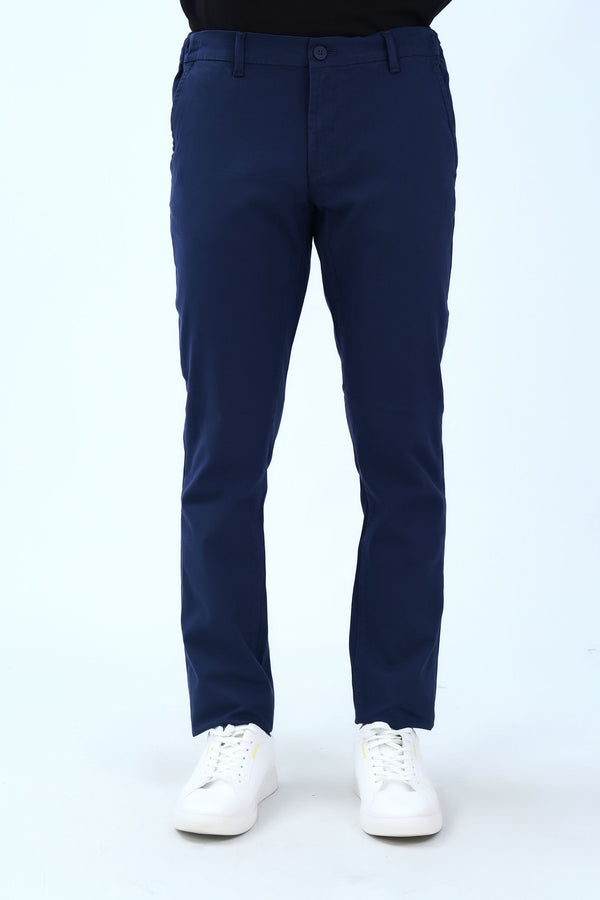 Navy Slim Fit Pants