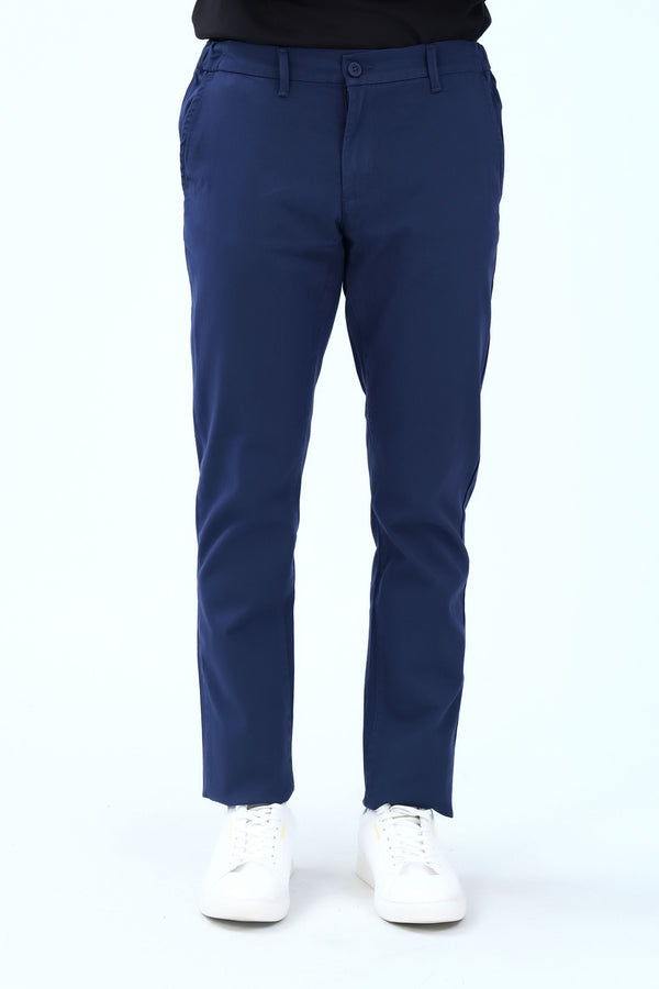 Blue Slim Fit Pants